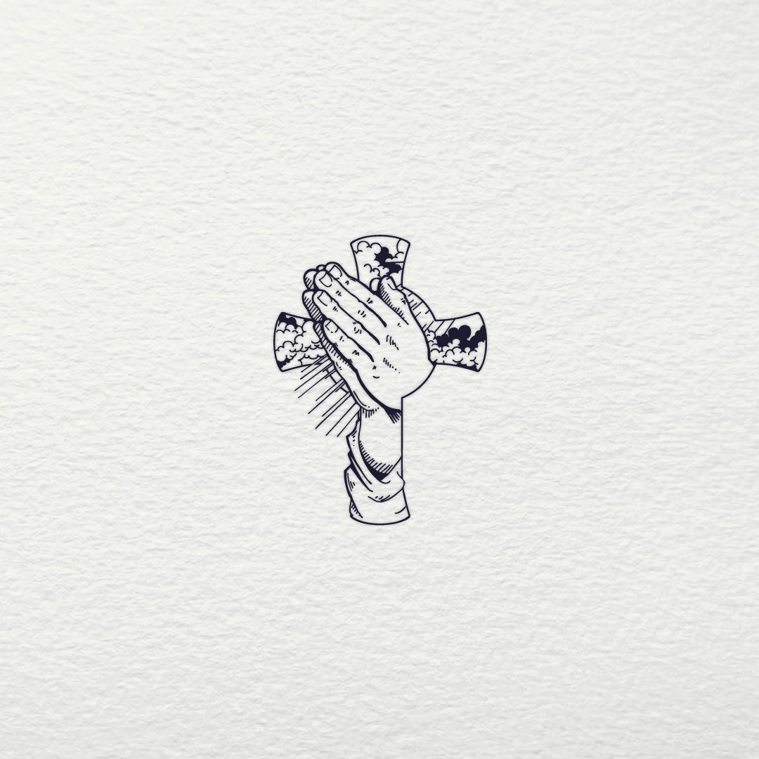 Download Praying Hands SVG Cross SVG Praying Hands Faith Svg Jesus ...