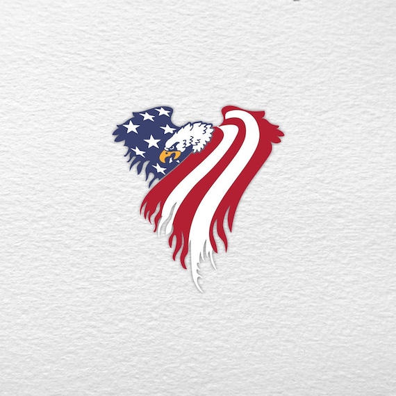 Download American Flag Svg Patriotic Eagle