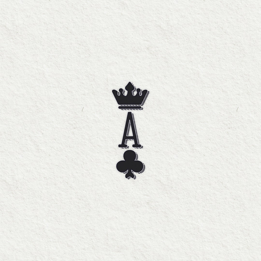 Ace of Clubs SVG Poker Playing Cards Decal T-shirt SVG for - Etsy Ireland