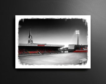Dalymount Park Boho FC League of Ireland voetbalprint