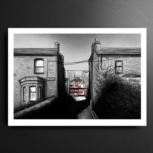 Dalymount Park Enterance Bohemian FC League of Ireland Football Print image 1