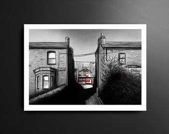 Dalymount Park Enterance Bohemian FC League of Ireland Football Print