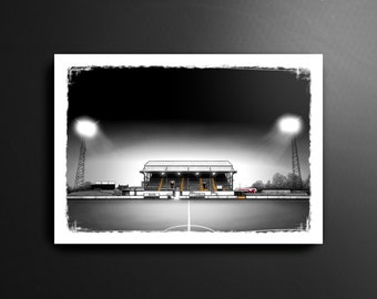 Oriel Park Dundalk FC League of Ireland Football Print