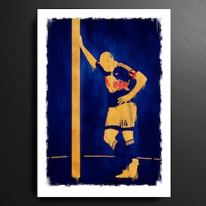 Thierry Henry New York Red Bulls MLS Football Print