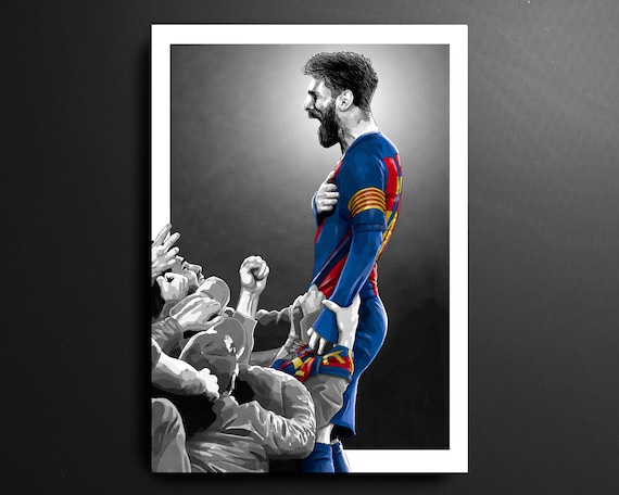 FCバルセロナ ANTONI TAPIES ポスター 証明書付き 100周年 FC