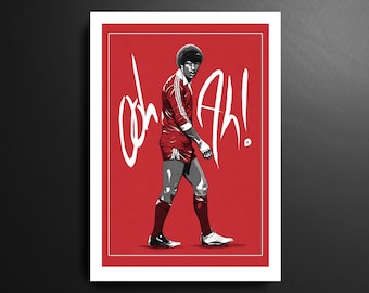 Impresión de Paul McGrath de la Liga Atlética de Fútbol de Irlanda de St. Patrick