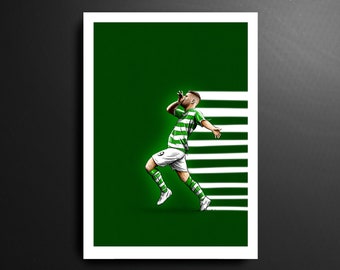 Jack Byrne Shamrock Rovers FC League of Ireland Football Print