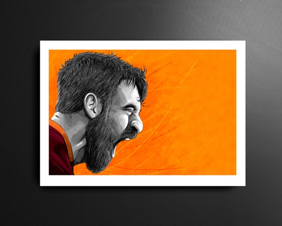 LA ROMA N°281 2008 – Poster Calendrier Serie A Daniele De Rossi