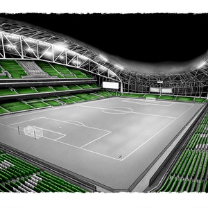 Aviva stadium Ireland Football Stadium Print image 2