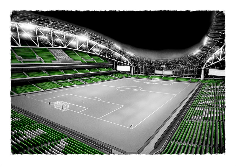 Aviva stadium Ireland Football Stadium Print image 2