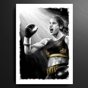 Katie Taylor Ireland Boxing Print