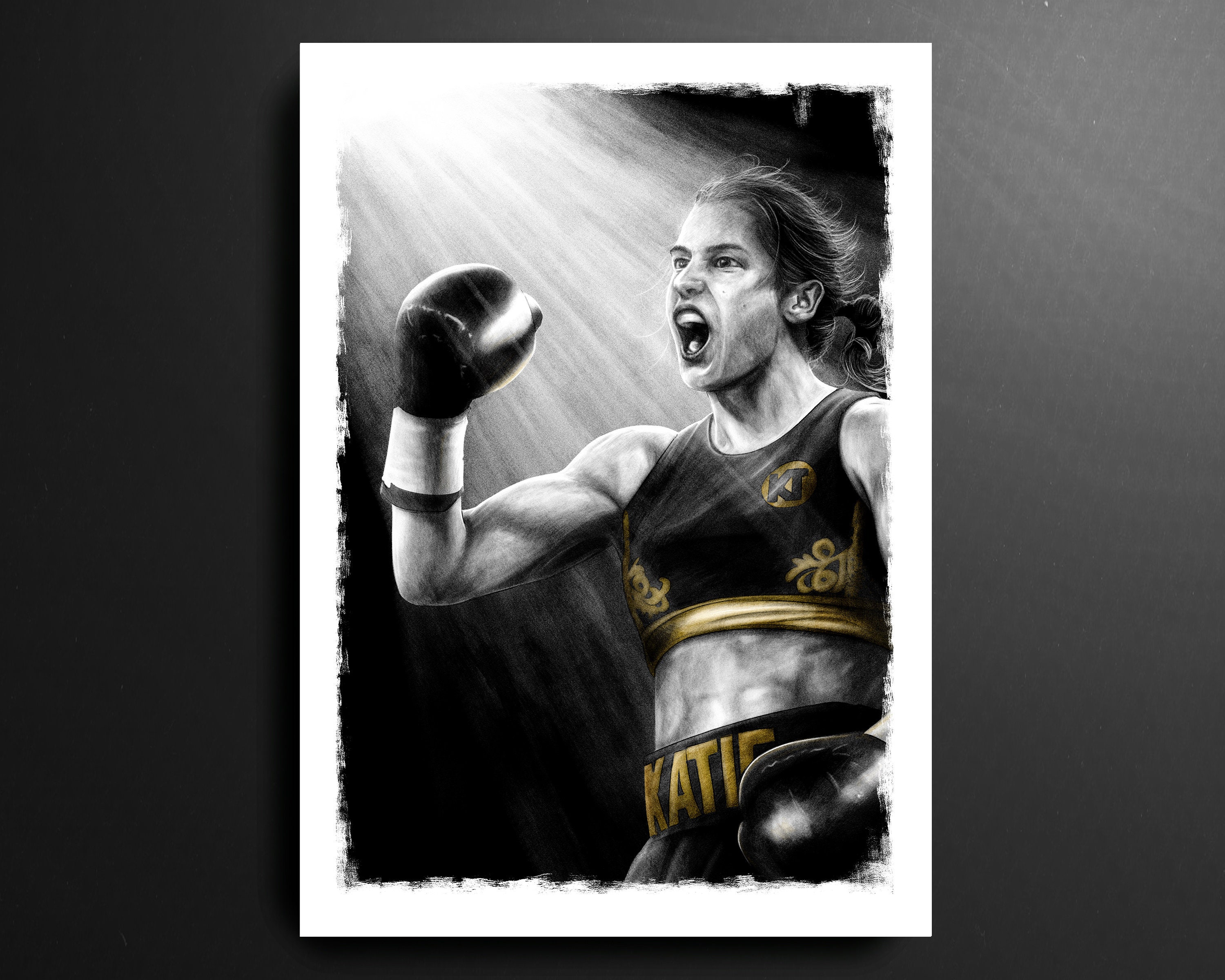Katie Taylor Ireland Boxing Print - Etsy