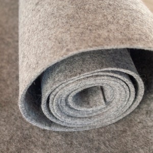 3mm Designer 100% Wool Felt,  Thick Wool Felt in Multiple Sizes and Colors