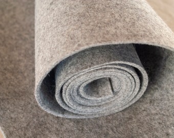 3mm Designer 100% Wool Felt,  Thick Wool Felt in Multiple Sizes and Colors