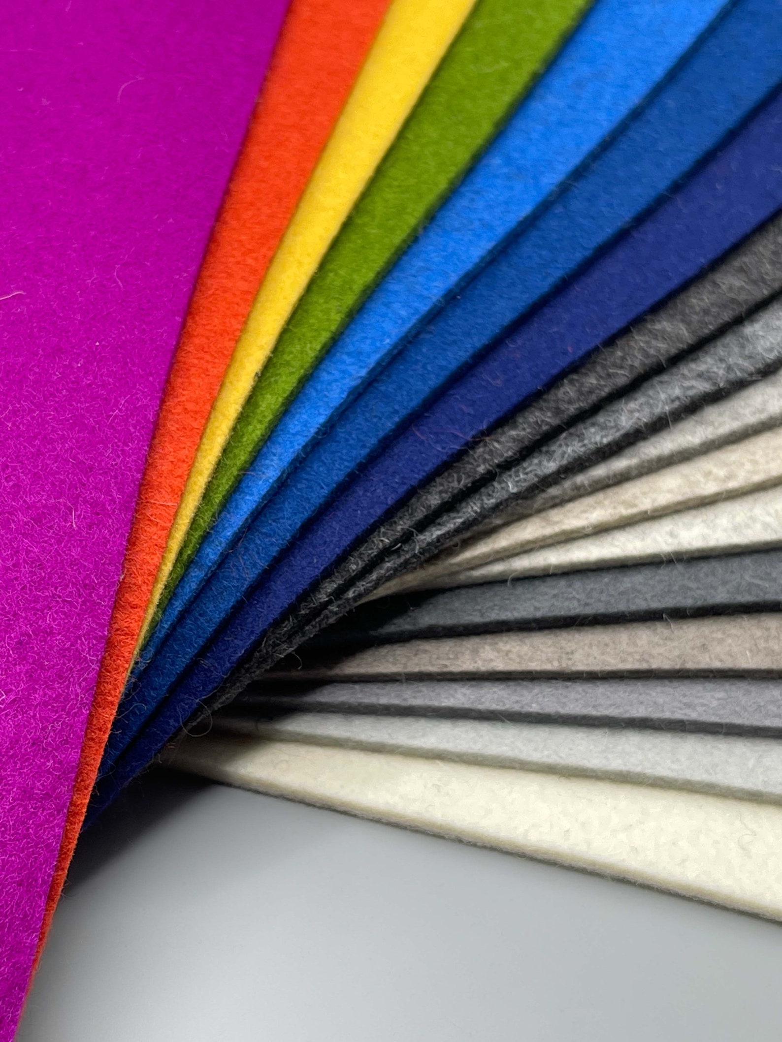 3mm Designer 100 Wool Felt Thick Wool Felt in Multiple Sizes Etsy