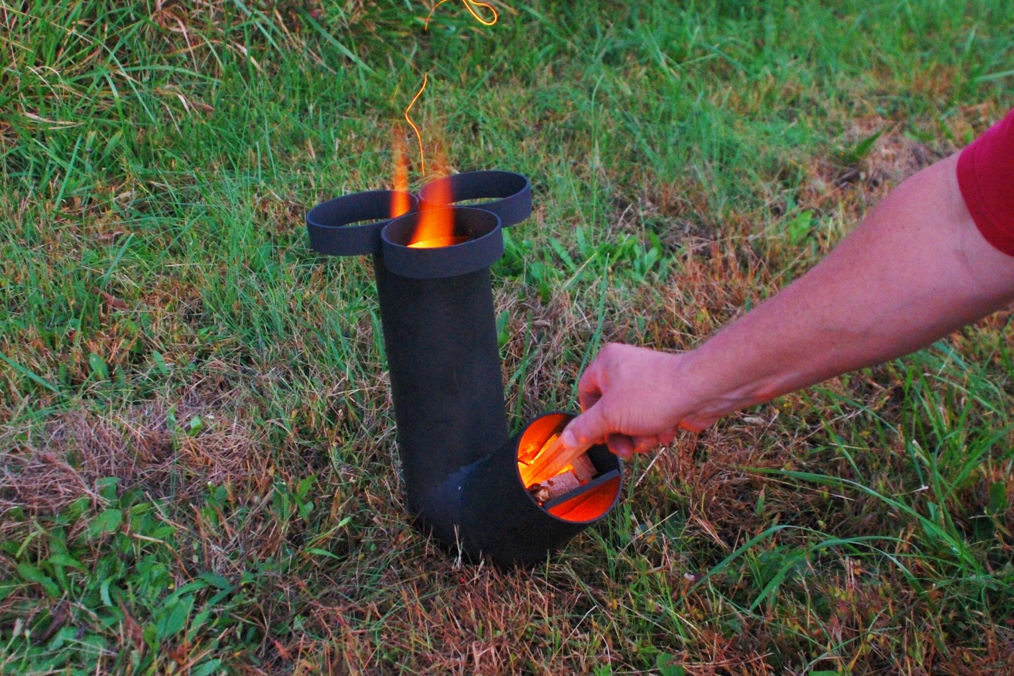 Rocket Stove Camp Stove Emergency Stove Hunting Wood Etsy