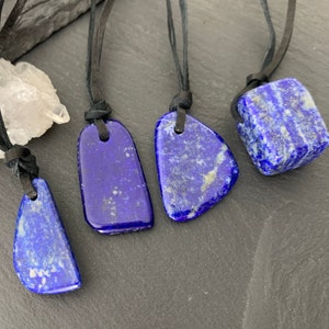 Lapis Lazuli necklace/Gemstone pendant