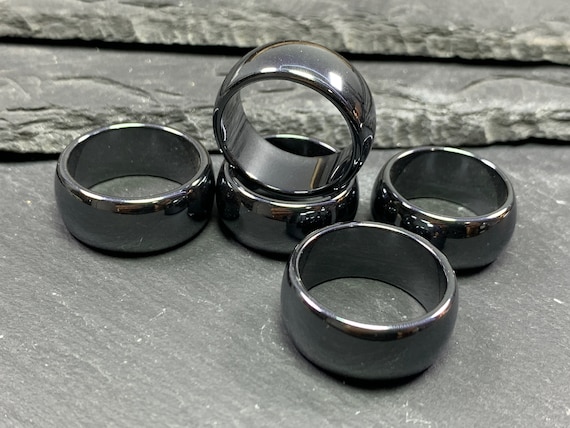 Hematite ring etsy discount