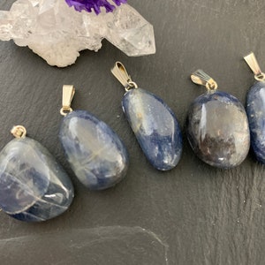 Sapphire Pendant- Sapphire necklace- September birthstone