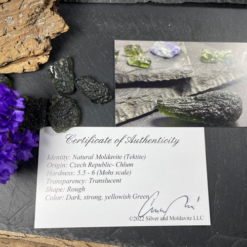 Powerful Czech Moldavite necklace/ shops Moldavite - the most powerful crystal