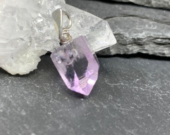 Amethyst pendant/ purple pendant/ Amethyst crystal