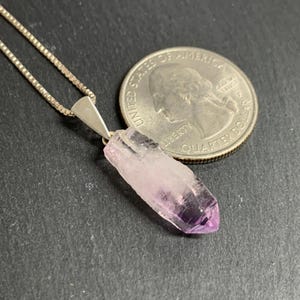 Vera Cruz Amethyst Pendant: Natural February Birthstone Crystal