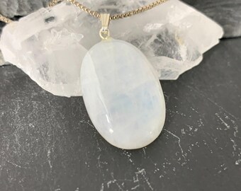 Moonstone pendant/ Moonstone necklace/ GP5-17-3