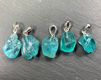 Neon  Apatite pendant