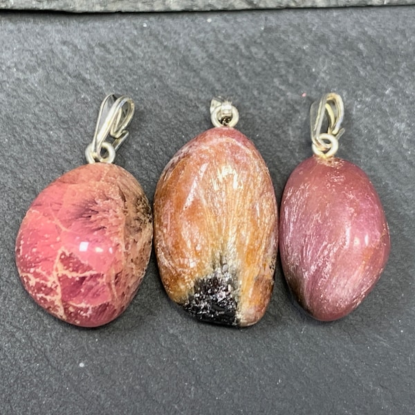 Tourmaline rubellite pendant