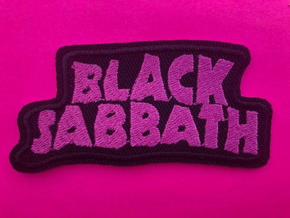 BLACK SABBATH PATCH - Ozzy Osbourne Geezer Butler Tony lommi Bill Ward Dio War Pigs Paranoid Hard Rock and Roll Heavy Metal Vertigo Records