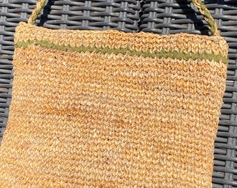 Bag made from banana fiber