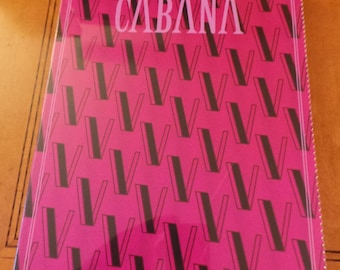 Cabana Magazine 21 Fabric Cover from Valentino sealed;  Spring Summer 2024  THIS COVER Fine condition