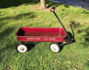 metal red wagon for sale