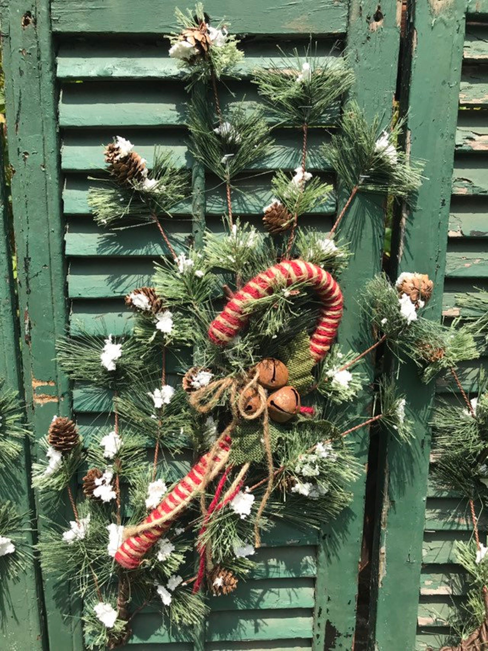 Rustic Christmas Wall Decor Christmas Outdoor Decor Etsy