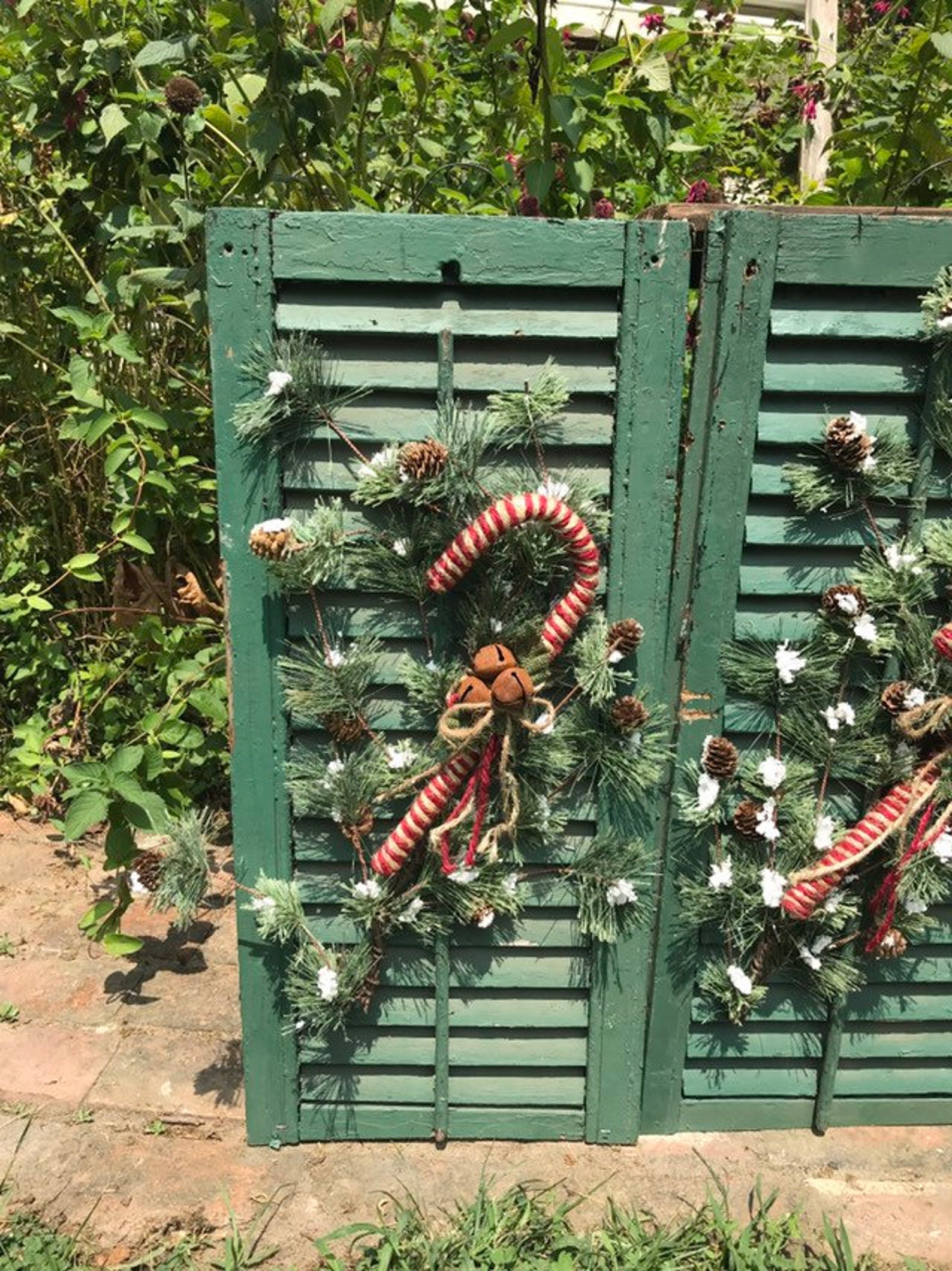 Rustic Christmas Wall Decor Christmas Outdoor Decor Etsy