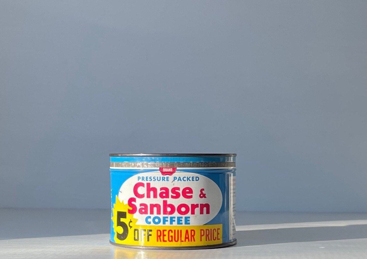 Vintage Tin Coffee Can Chase & Sanborn - Etsy