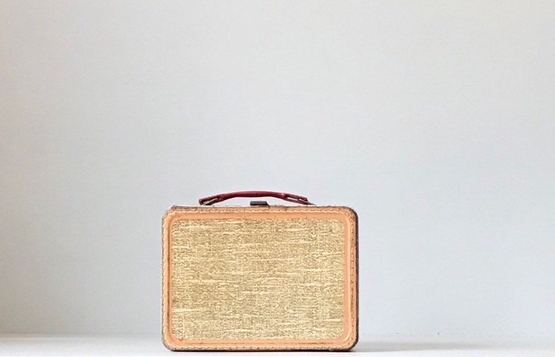 Vintage Thermos Lunch Box Childs School Lunch Box image 1