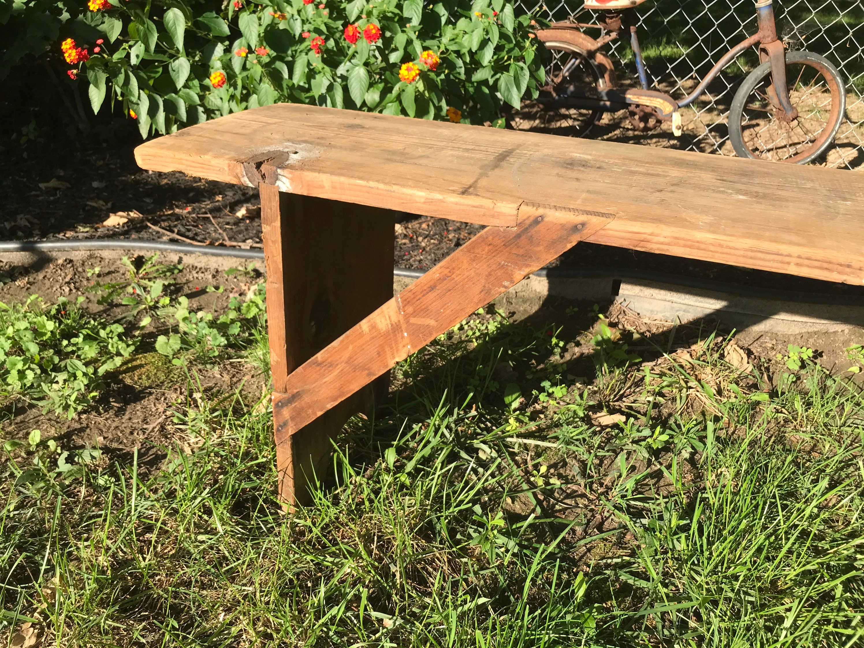 Antique Bench 72 Primitive Farmhouse Furniture Etsy