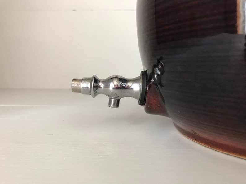 Water Beverage Crock Dispenser Red Wing Crock With Spigot Etsy