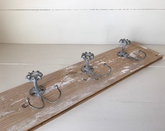 Rustic Barn Wood Coat Rack