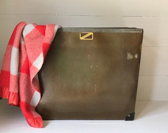 Large Green Industrial Fiberboard Storage Bin