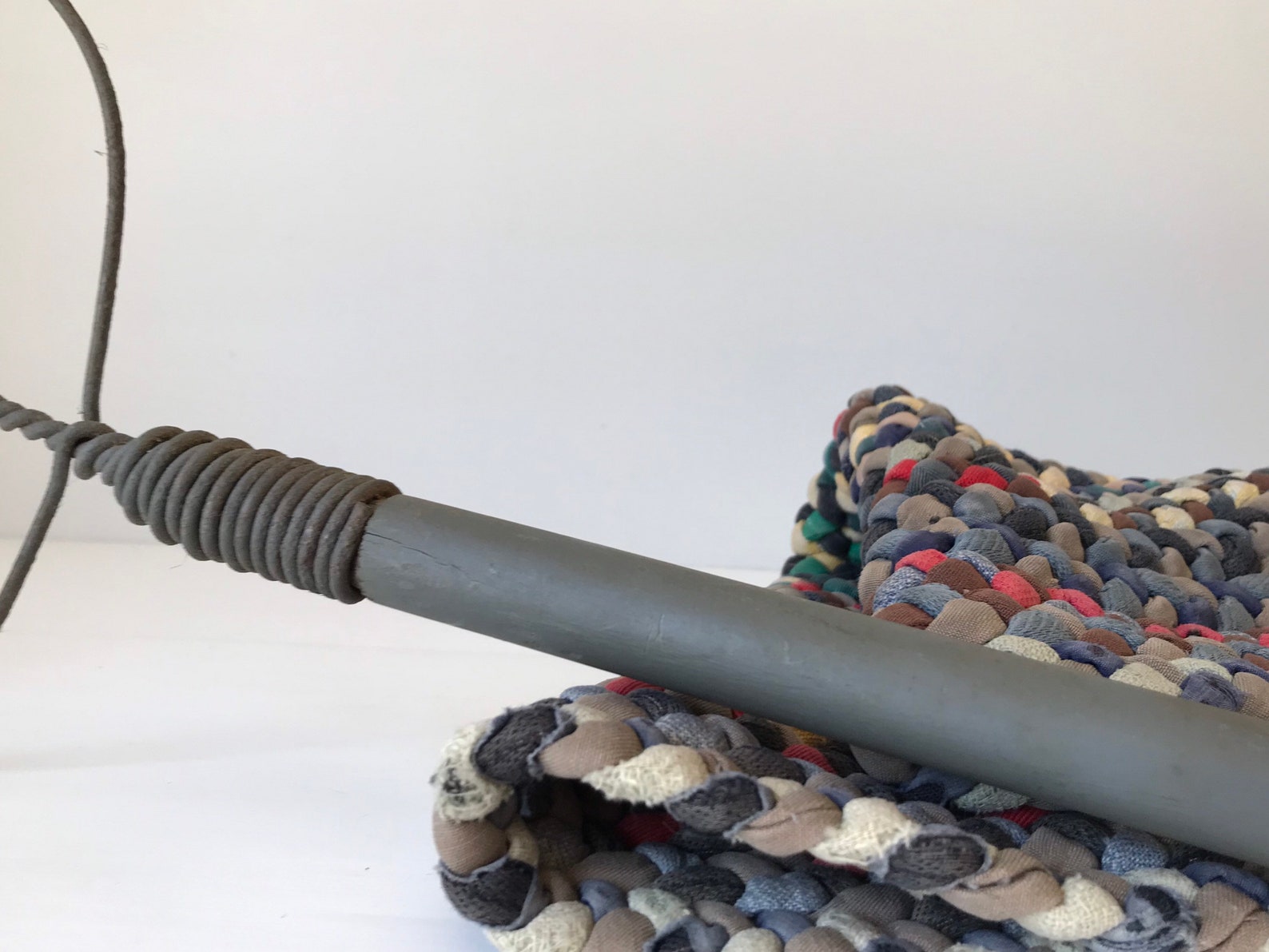 Antique Rug Beater With Wood Handle . Carpet Cleaner Tool . Etsy