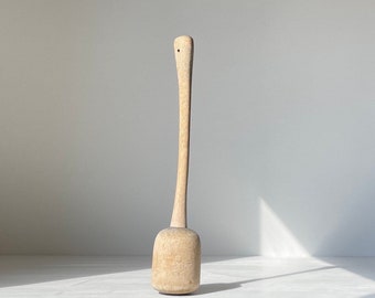 Primitive Wood Masher Pounder