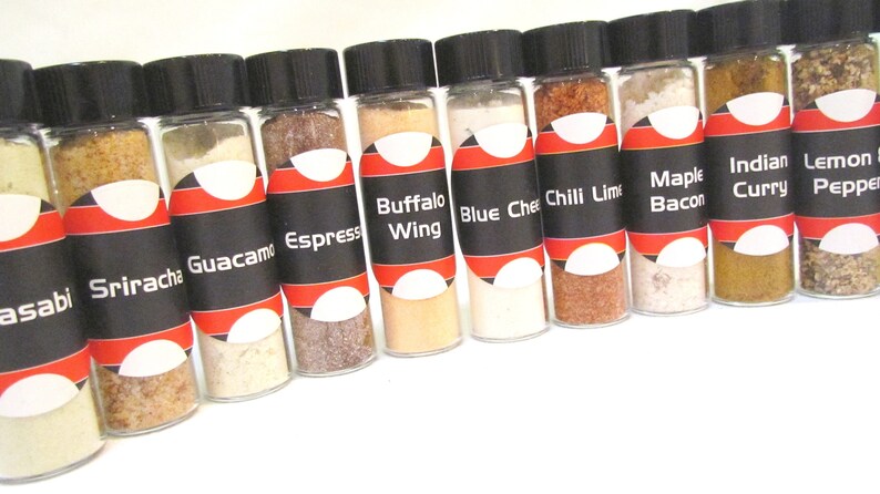 Gourmet Popcorn seasoning Quiceanera 15 Sweet 16 Bar Bat Mitzvah Tween Slumber Party favors Party Favors Birthday gift idea 6 flavors