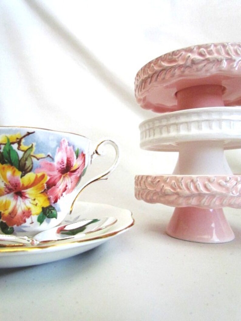 Wedding Cake Stand Pedestal For Cupcakes Macarons Unique Etsy