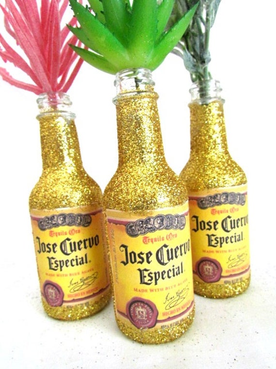 Mexican Party Decorations Set Of 6 Jose Cuervo Tequila Glittered
