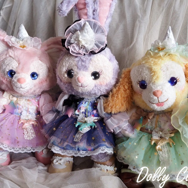 disney doll outfit clothes [DF003] (3 colors) unicorn dress set linabell stellalou cookieann duffy and friends shelliemay girl