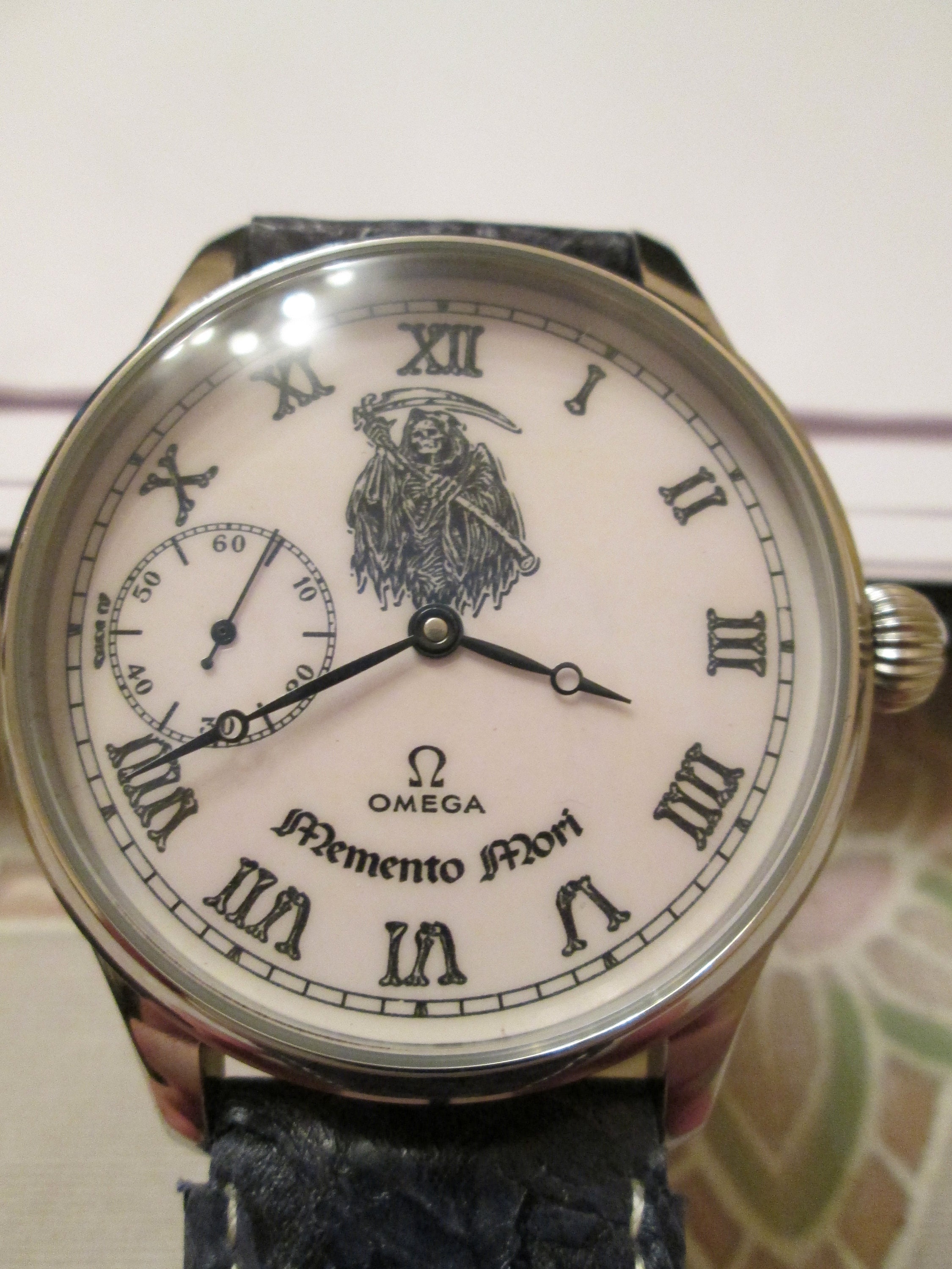 EXCELLENT Memento Mori Dial Vintage OMEGA WATCH Cal.960 17 | Etsy