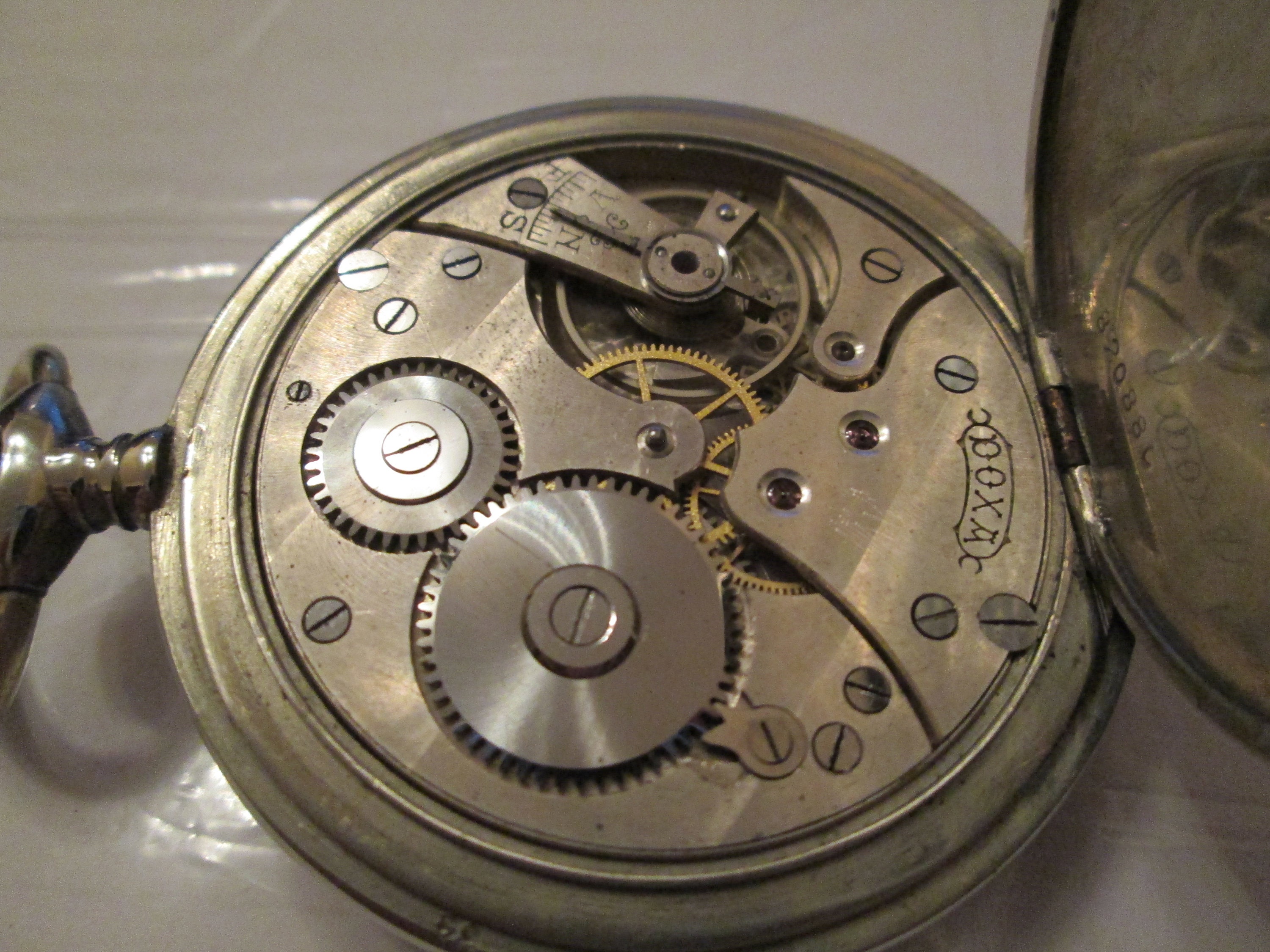 ANTIQUE DOXA Pocket Watch 15 Jewels Swiss Made Etsy