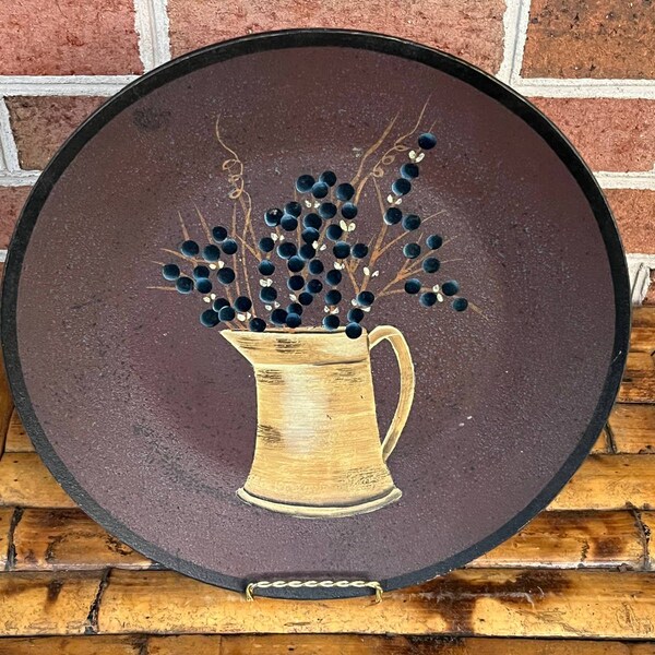 Hand Painted Plate Etsy